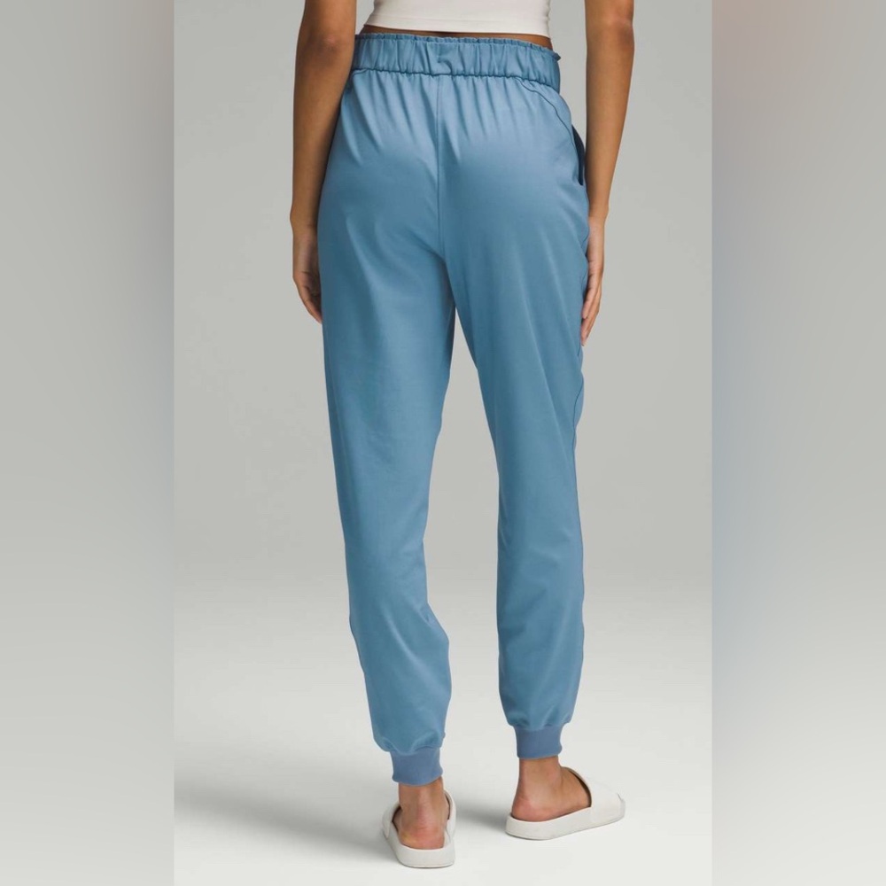 NWOT Lululemon Stretch High-Rise Jogger *Full Length Utility Blue - Picture 2 of 6